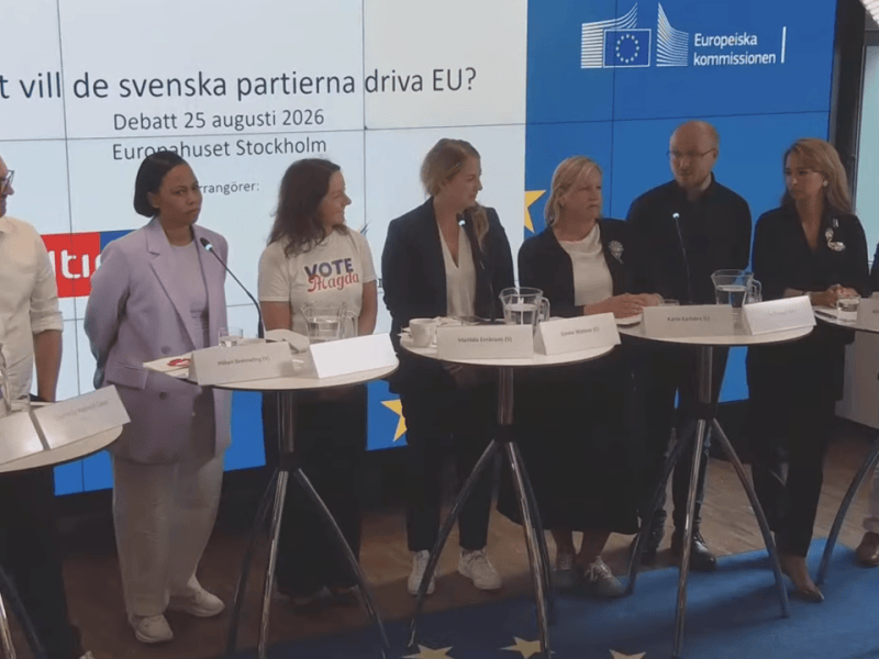 Se valdebatten: ”Riksdagsvalet: Partiernas viktigaste EU-frågor”